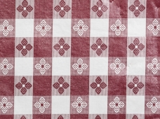 Tablecloth Tavern Check Maroon